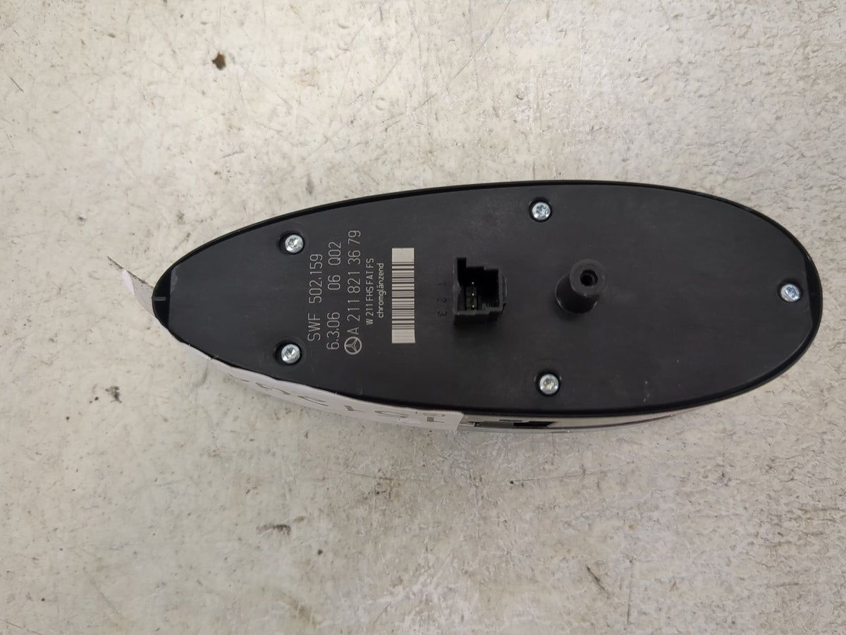 2006-2009 Mercedes-Benz E350 Master Power Window Switch Replacement Driver Side Left P/N:A2118213679 2118213679 Fits OEM Use