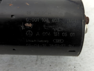 2006-2009 Mercedes-Benz E350 Car Starter Motor Solenoid OEM P/N:0 001 108 403 Fits Fits 2005 2006 2007 2008 2009 OEM Used Auto Parts
