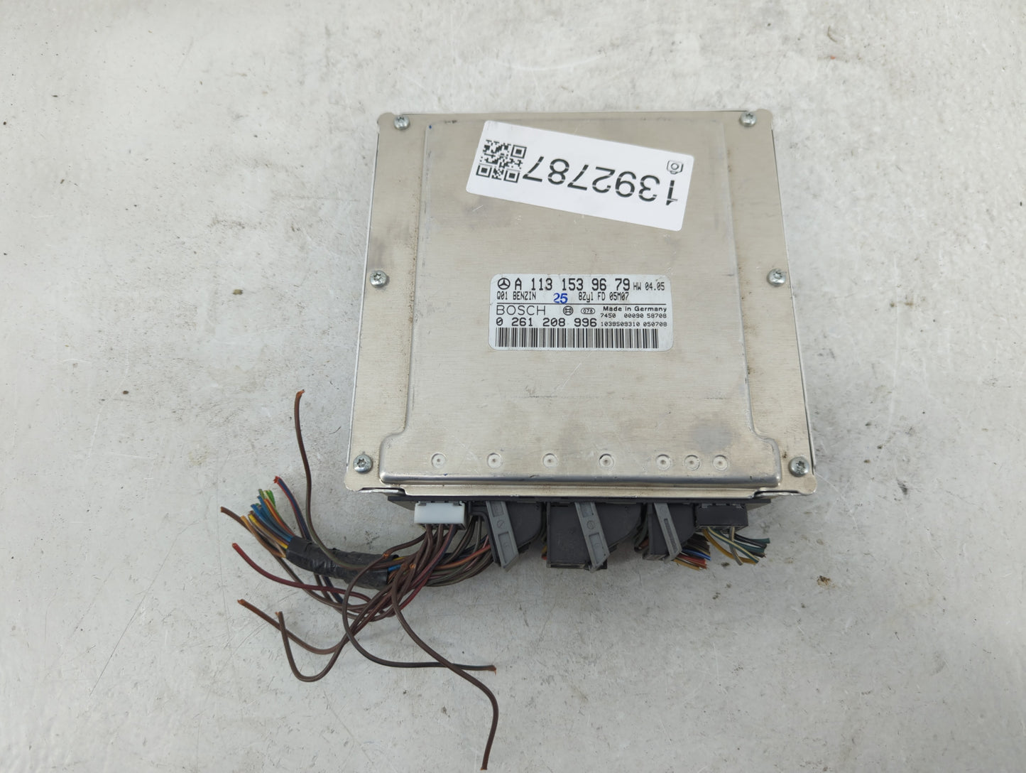 2006 Mercedes-Benz E500 PCM Engine Control Computer ECU ECM PCU OEM P/N:A1131539679 Fits Fits 2005 OEM Used Auto Parts - Oem