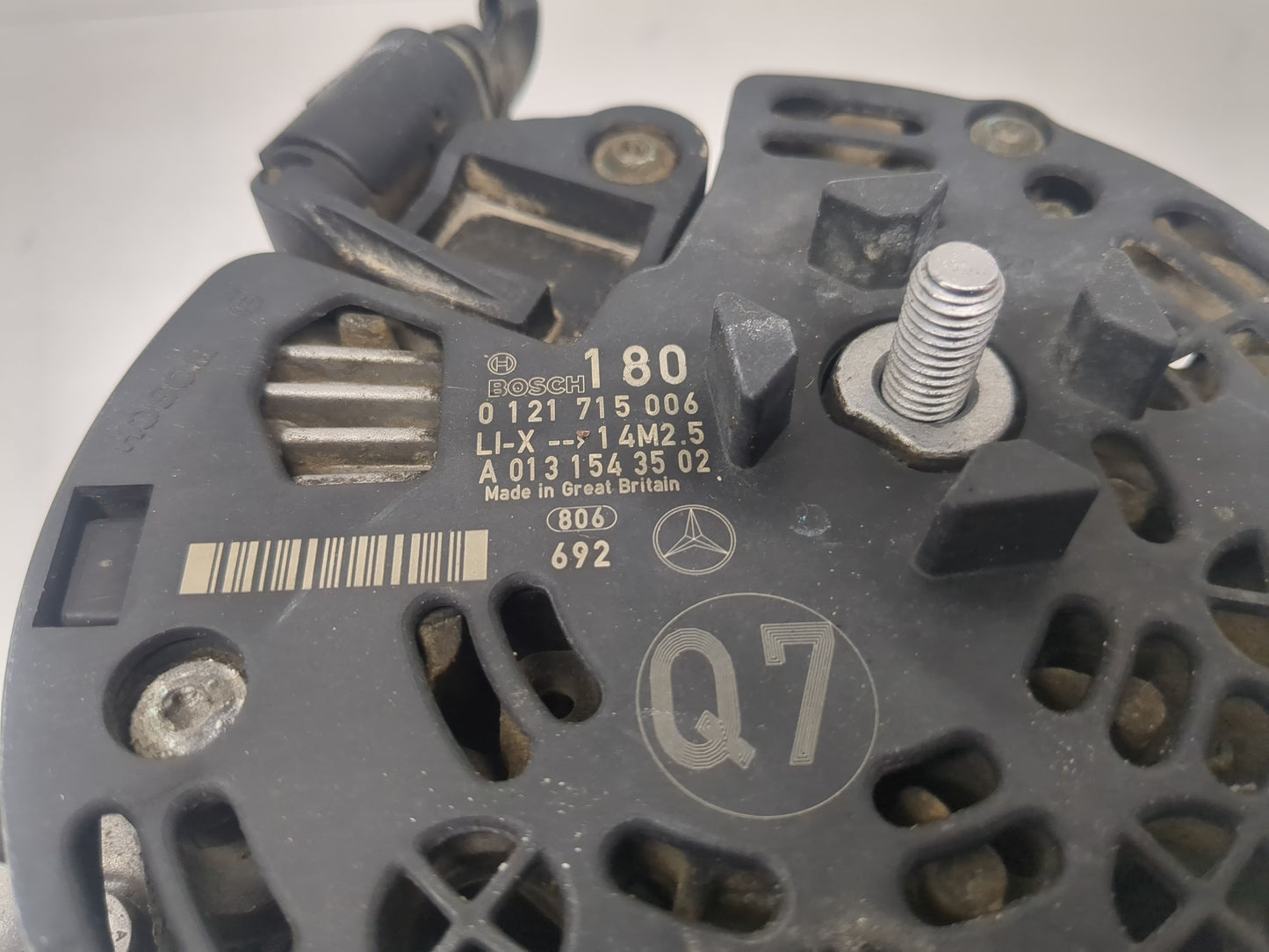 2006 Mercedes-Benz Ml250 Alternator Replacement Generator Charging Assembly Engine OEM P/N:A 272 154 0102 Fits OEM Used Auto