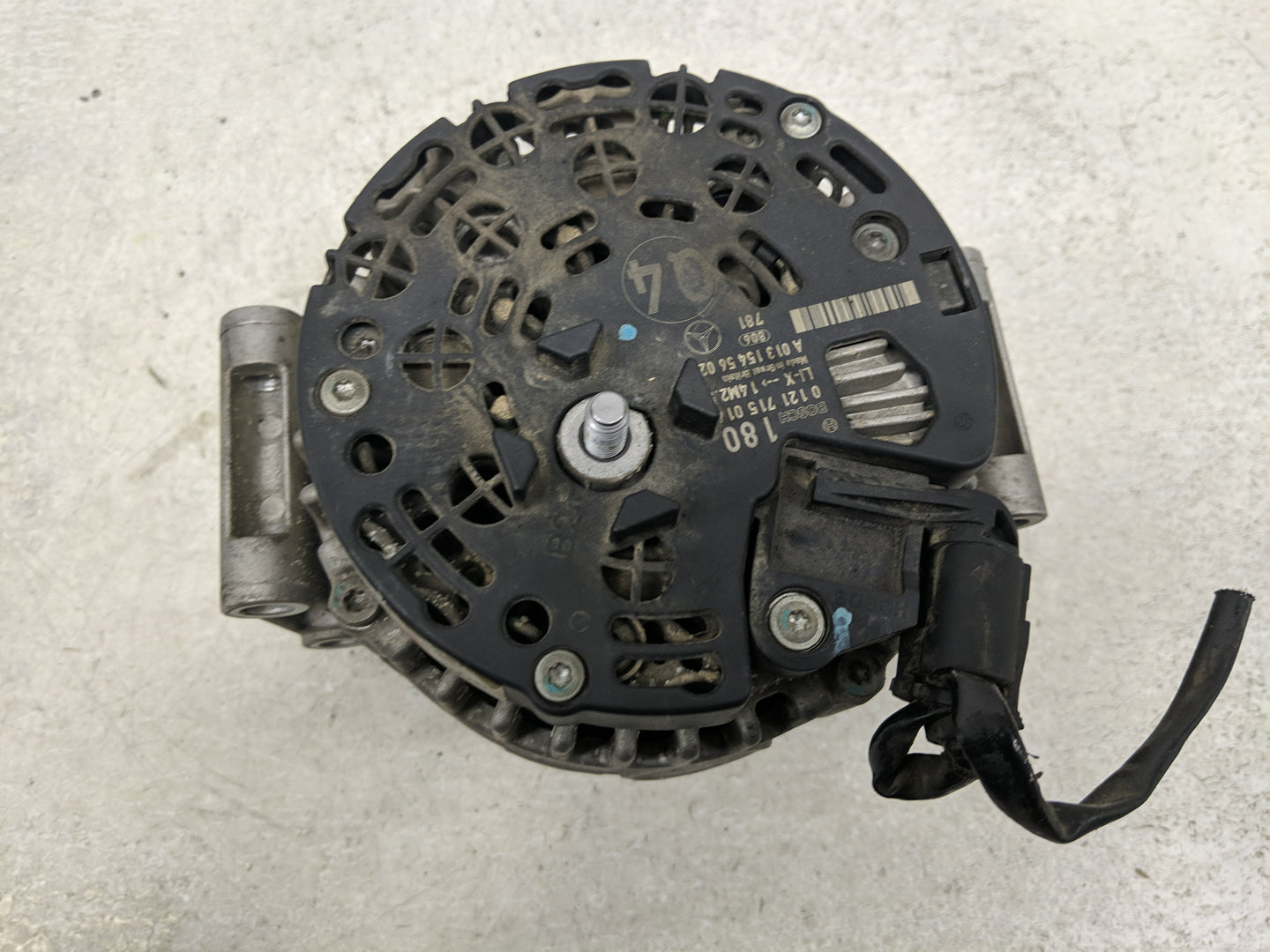 2006 Mercedes-Benz Ml250 Alternator Replacement Generator Charging Assembly Engine OEM P/N:A 014 154 04 02 A 272 154 0102 Fi