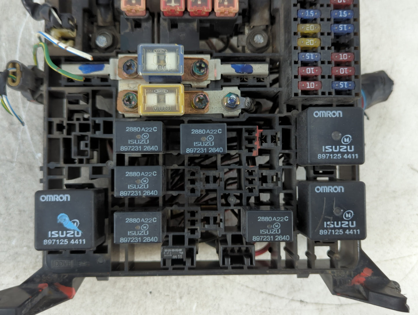 2006-2009 Mercedes-Benz Ml350 Fusebox Fuse Box Panel Relay Module P/N:897239 3680 Fits Fits 2006 2007 2008 2009 OEM Used Aut