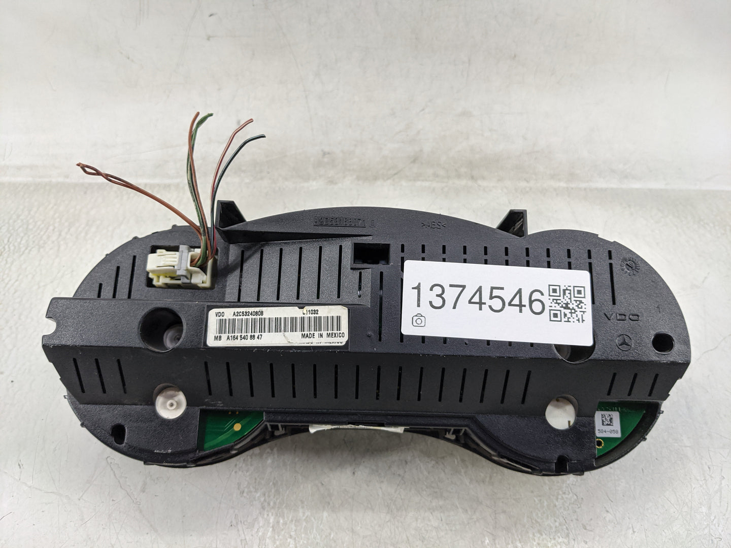 2006 Mercedes-Benz Ml500 Instrument Cluster Speedometer Gauges P/N:A1645408847 Fits OEM Used Auto Parts - Oemusedautoparts1.