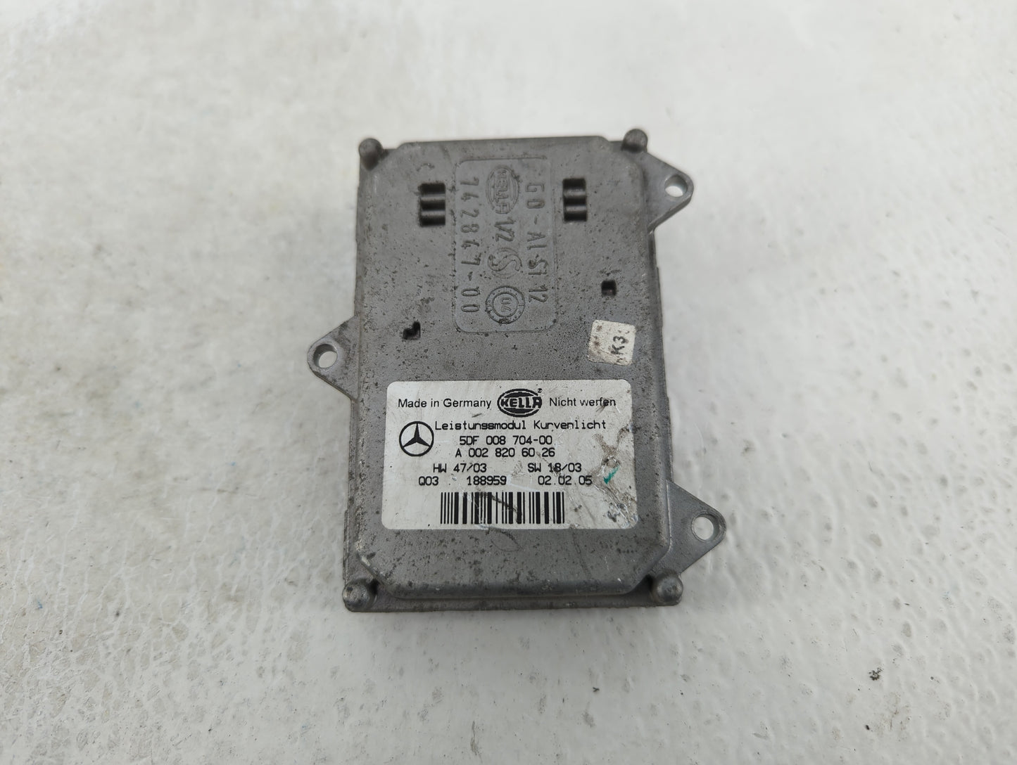 2006-2007 Mercedes-benz Ml500 Headlight Ballast Head Light - Oemusedautoparts1.com