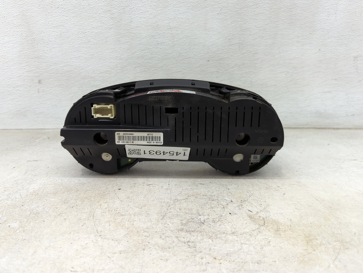 2006-2007 Mercedes-Benz R350 Instrument Cluster Speedometer Gauges P/N:A2515401748 A2515406511 Miles:154K Fits Fits 2006 200