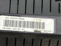 2006 Mercedes-Benz Rclass Instrument Cluster Speedometer Gauges P/N:A2C53118439 A2515409747 Miles:139K Fits Fits 2007 OEM Us