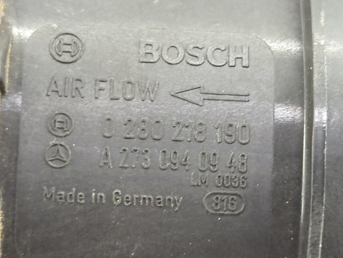 Mercedes C-class Mass Air Flow Meter Maf - Oemusedautoparts1.com