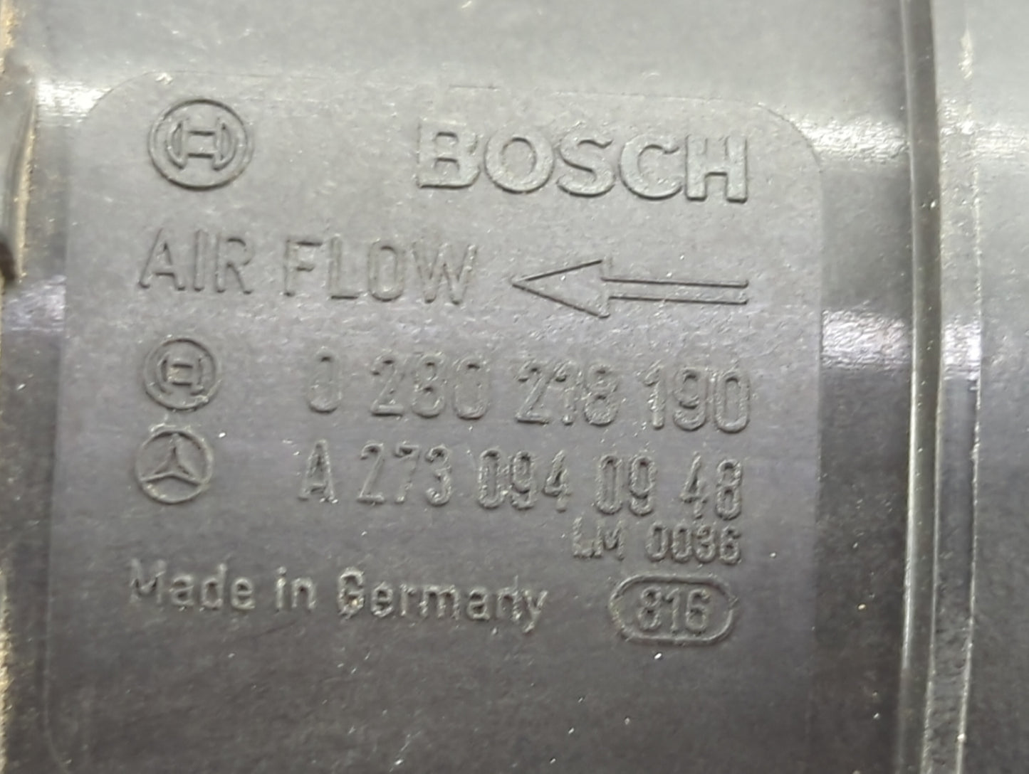 Mercedes C-class Mass Air Flow Meter Maf - Oemusedautoparts1.com