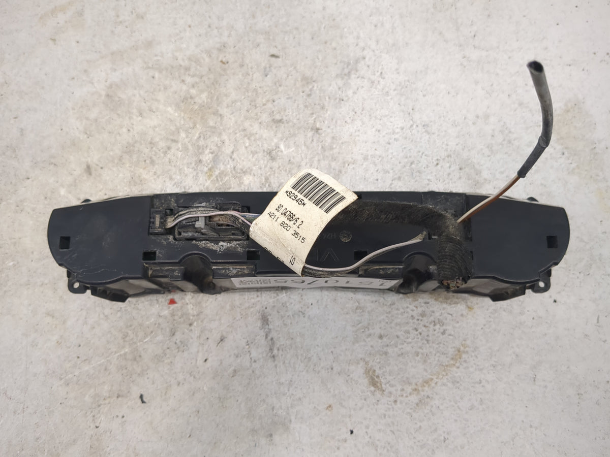 2006 Mercedes E350 Climate Control Module Temperature AC/Heater Replacement P/N:2118301885 A2118301885 Fits Fits 2007 OEM Us