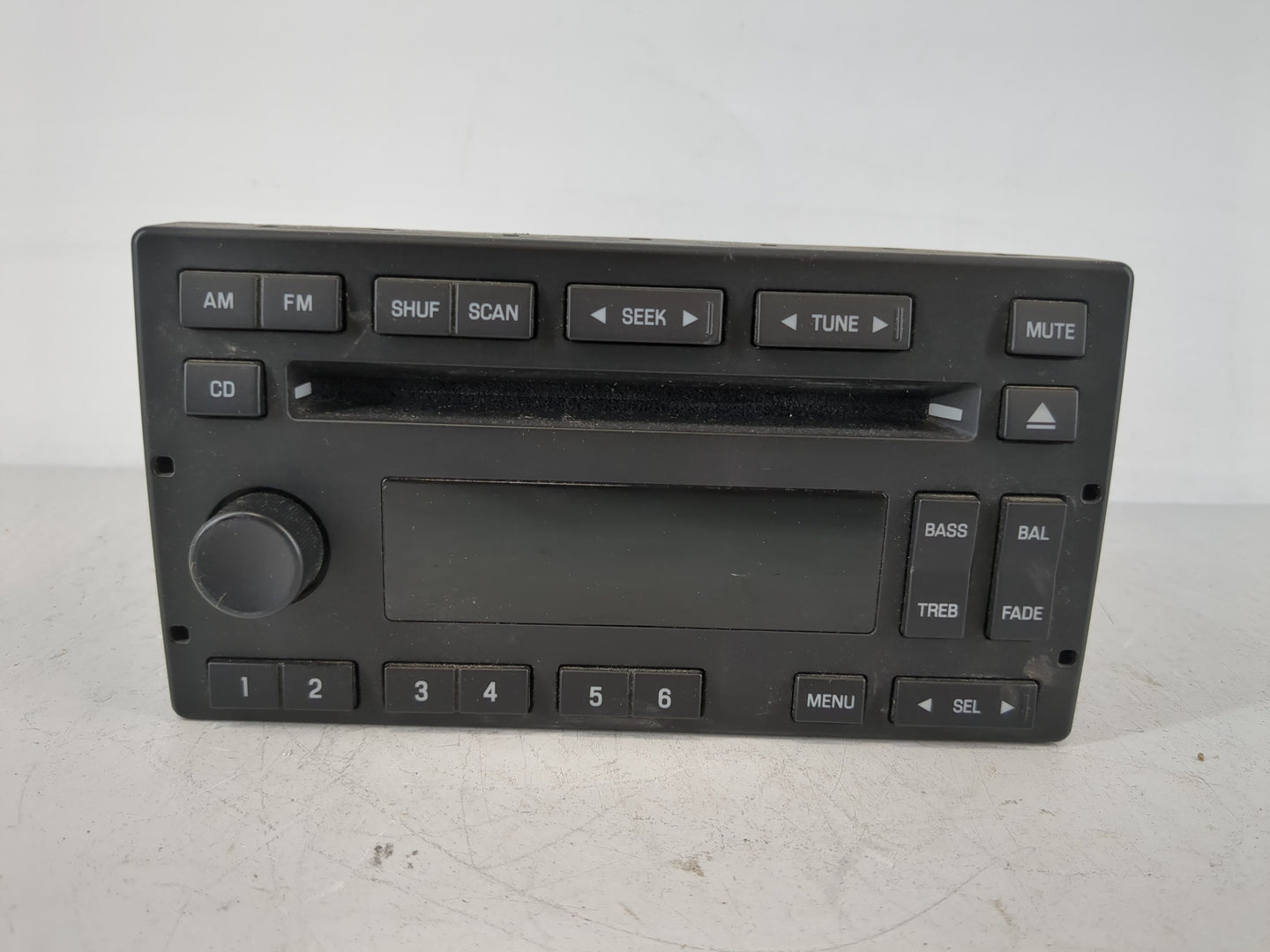2006-2007 Mercury Grand Marquis Radio AM FM Cd Player Receiver Replacement P/N:6W7T-18C869-AA Fits Fits 2006 2007 OEM Used A