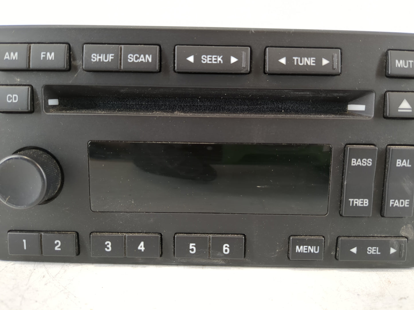 2006-2007 Mercury Grand Marquis Radio AM FM Cd Player Receiver Replacement P/N:6W7T-18C869-AA Fits Fits 2006 2007 OEM Used A