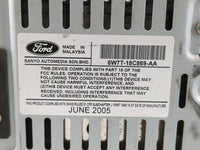 2006-2007 Mercury Grand Marquis Radio AM FM Cd Player Receiver Replacement P/N:6W7T-18C869-AA Fits Fits 2006 2007 OEM Used A