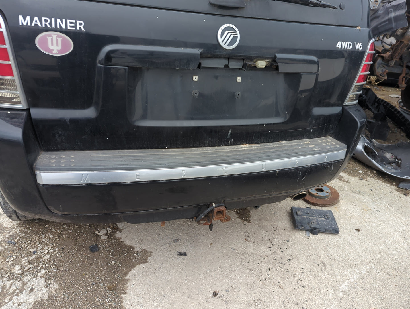 2005-2007 Mercury Mariner Rear Bumper Assembly Oem - Oemusedautoparts1.com