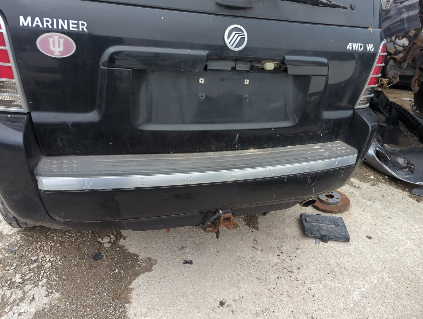 2005-2007 Mercury Mariner Rear Bumper Assembly Oem - Oemusedautoparts1.com