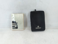 2006 Mercury Mariner Owners Manual Book Guide P/N:7E6J-19A321-AA OEM Used Auto Parts - Oemusedautoparts1.com