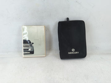 2006 Mercury Mariner Owners Manual Book Guide P/N:7E6J-19A321-AA OEM Used Auto Parts - Oemusedautoparts1.com