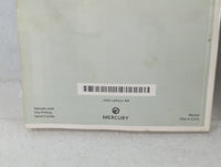 2006 Mercury Mariner Owners Manual Book Guide P/N:7E6J-19A321-AA OEM Used Auto Parts - Oemusedautoparts1.com