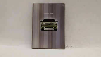 compare product 2006 Mercury Montego Owners Manual Book Guide OEM Used Auto Parts