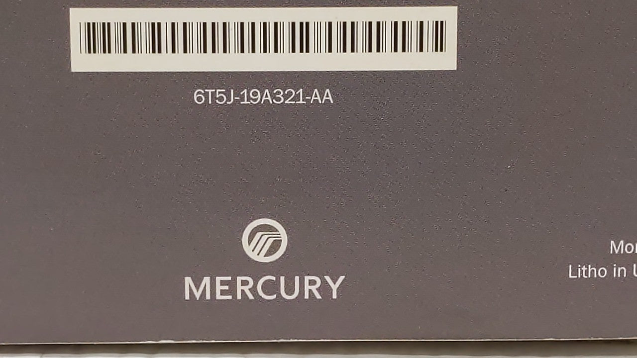 2006 Mercury Montego Owners Manual Book Guide OEM Used Auto Parts - Oemusedautoparts1.com