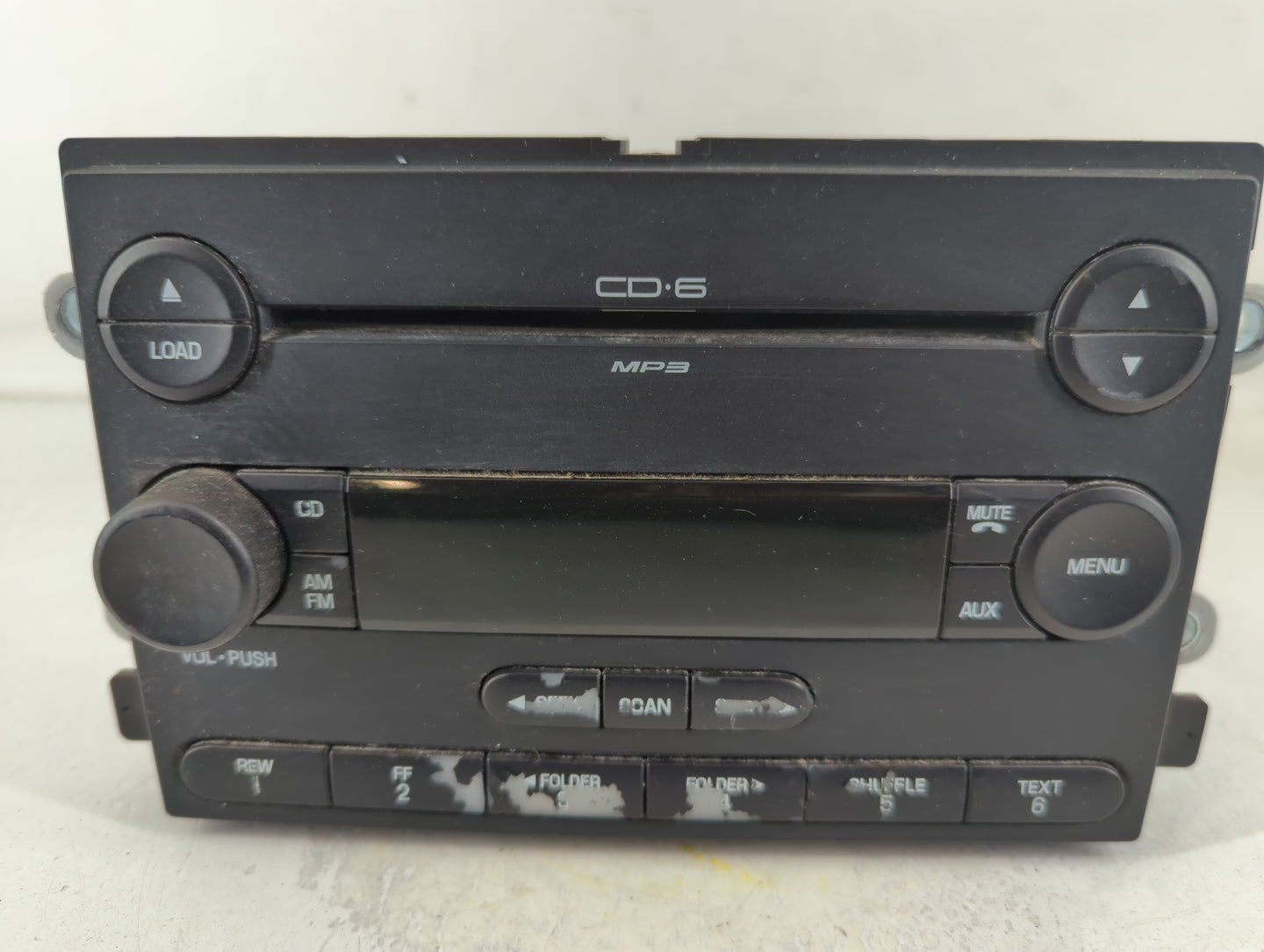 2005-2007 Mercury Montego Radio AM FM Cd Player Receiver Replacement P/N:6G1T-18C815-BB Fits Fits 2005 2006 2007 OEM Used Au