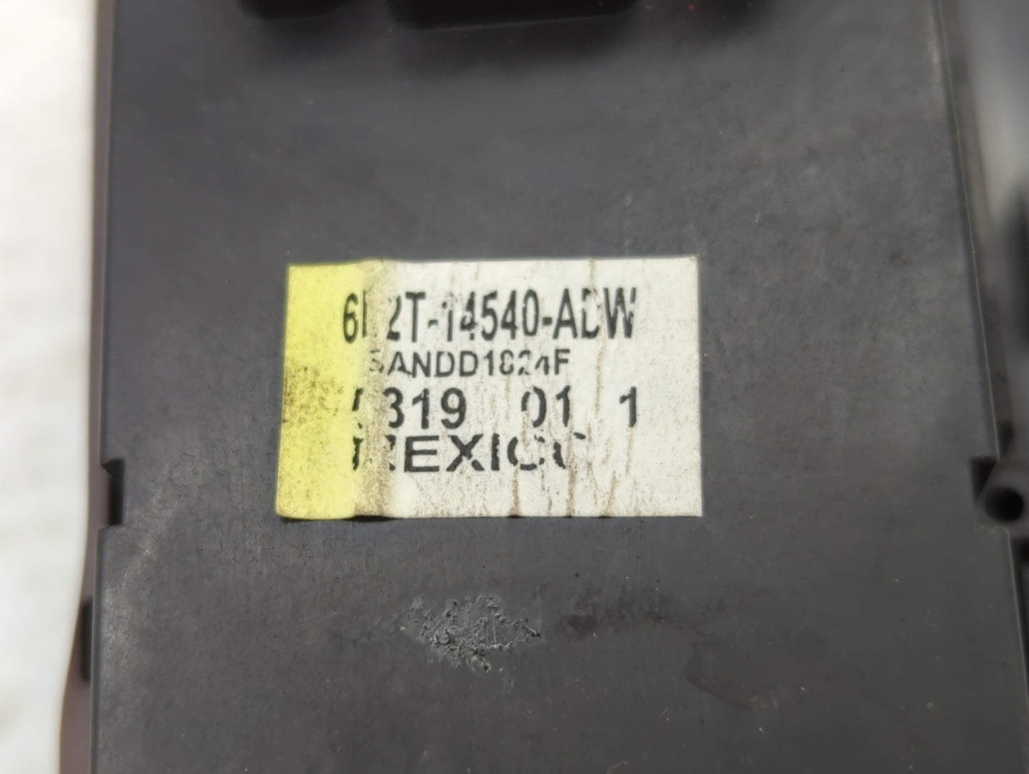 2006-2007 Mercury Mountaineer Master Power Window Switch Replacement Driver Side Left P/N:6L2T-14540-ADW Fits OEM Used Auto 