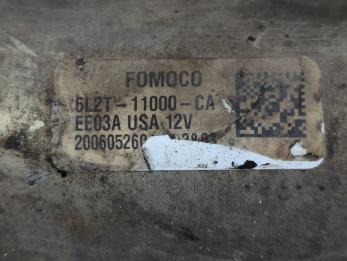 2005-2010 Mercury Mountaineer Car Starter Motor Solenoid OEM P/N:6L2T-11000-CA Fits Fits 2005 2006 2007 2008 2009 2010 2011 