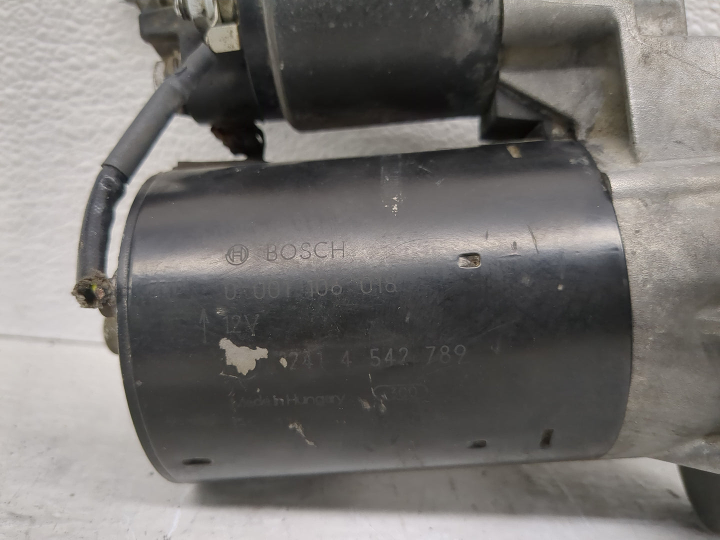 2006 Mini Cooper Car Starter Motor Solenoid OEM P/N:1241 4 542 789 0 001 106 018 Fits OEM Used Auto Parts - Oemusedautoparts