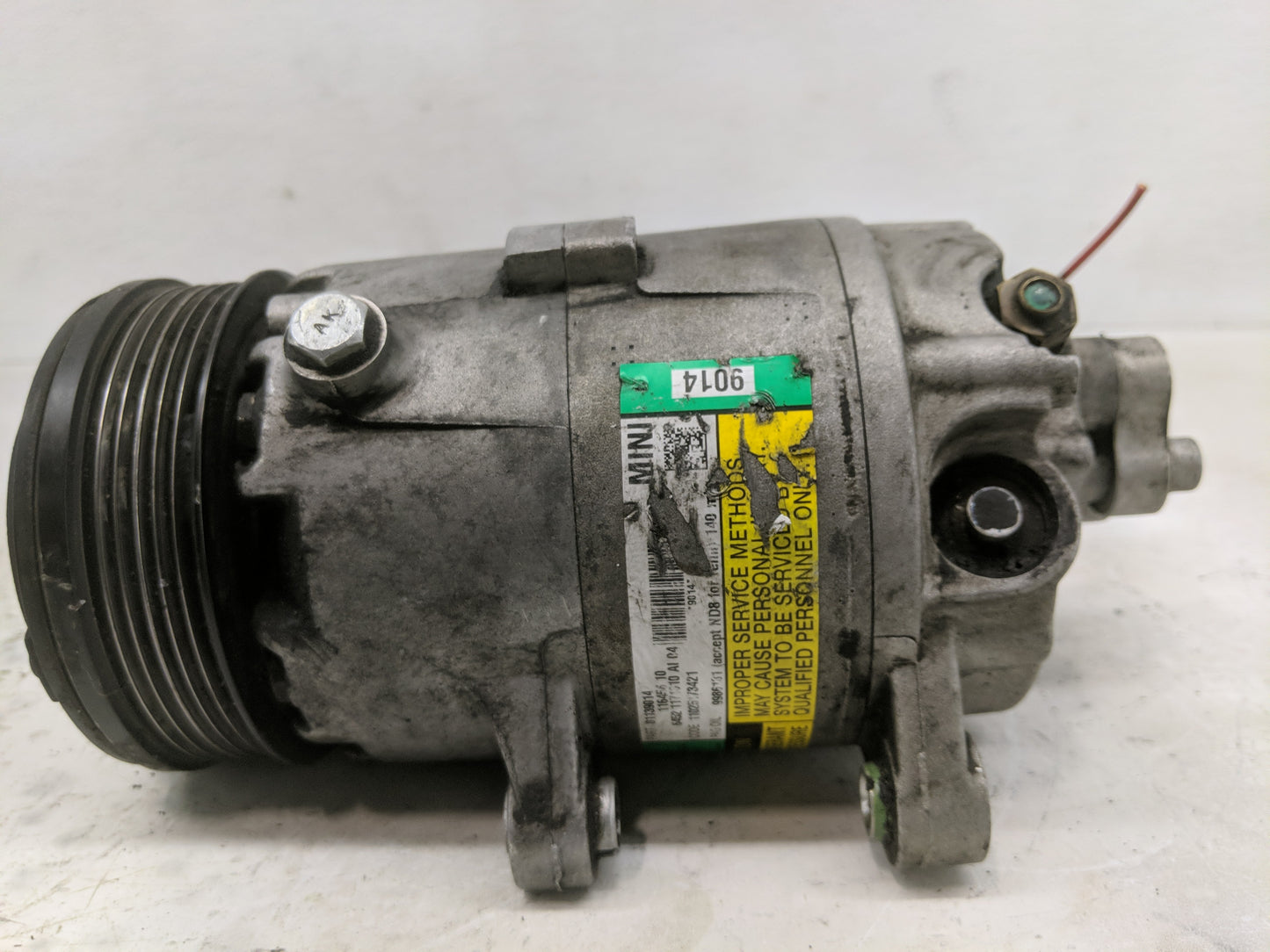 2006 Mini Cooper Air Conditioning A/c Ac Compressor Oem - Oemusedautoparts1.com