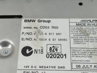 2006 Mini Cooper Radio AM FM Cd Player Receiver Replacement Fits OEM Used Auto Parts - Oemusedautoparts1.com