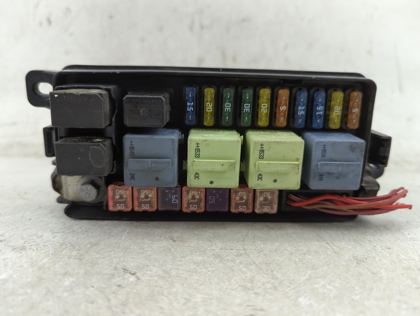2006 Mini Cooper Fusebox Fuse Box Panel Relay Module P/N:6906606-02 Fits OEM Used Auto Parts - Oemusedautoparts1.com