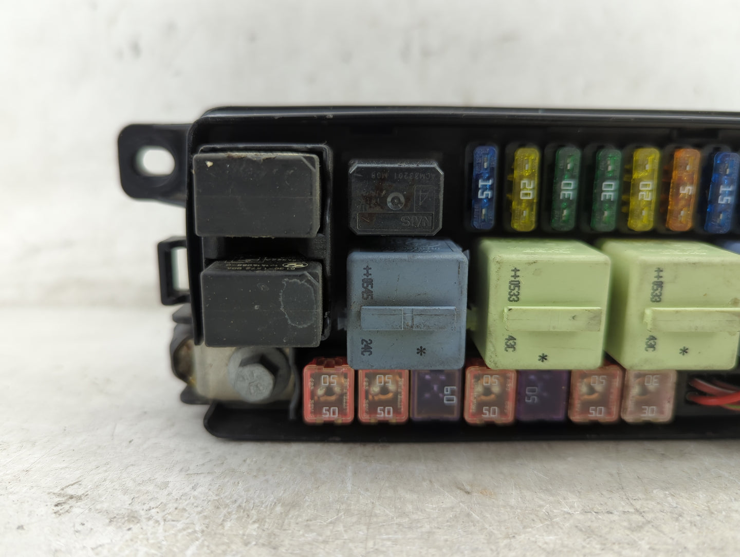 2006 Mini Cooper Fusebox Fuse Box Panel Relay Module P/N:6906606-02 Fits OEM Used Auto Parts - Oemusedautoparts1.com