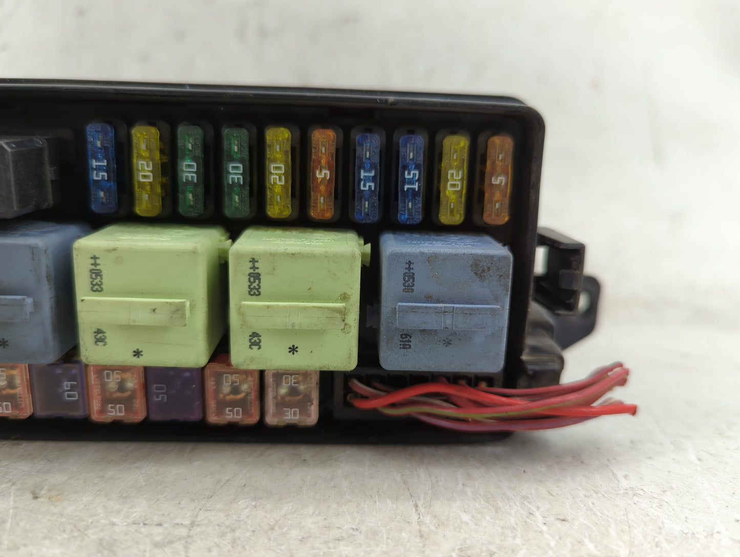 2006 Mini Cooper Fusebox Fuse Box Panel Relay Module P/N:6906606-02 Fits OEM Used Auto Parts - Oemusedautoparts1.com