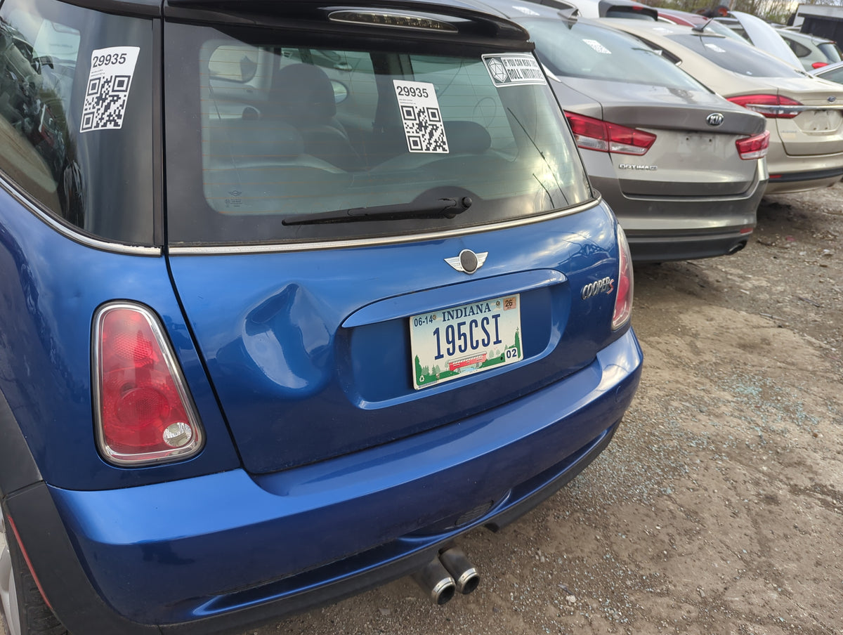 2006 Mini Cooper Trunk/decklid/hatch/tailgate Oem - Oemusedautoparts1.com