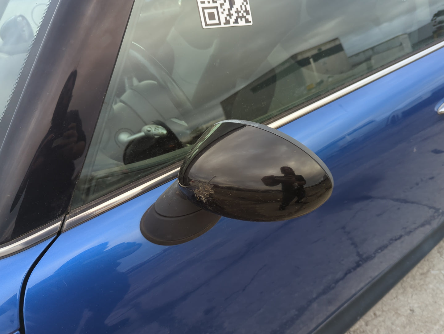 2006 Mini Cooper Driver Side View Mirror - Left Door Mirror OEM Used - Oemusedautoparts1.com