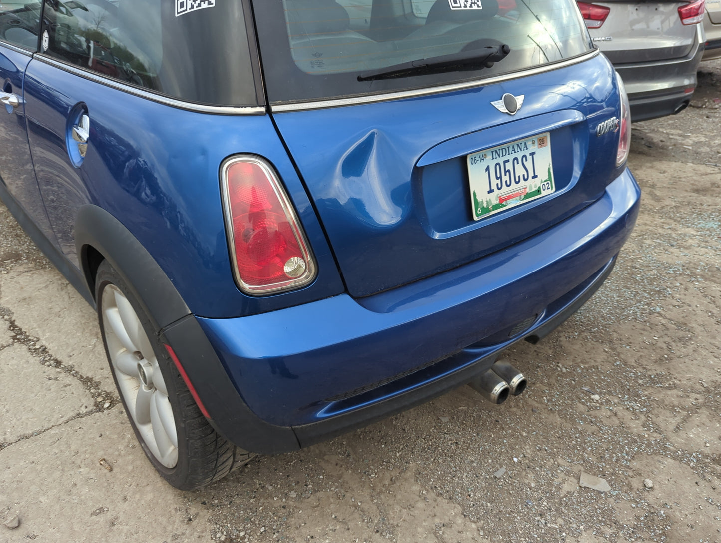 2006 Mini Cooper Rear Bumper Assembly Oem - Oemusedautoparts1.com