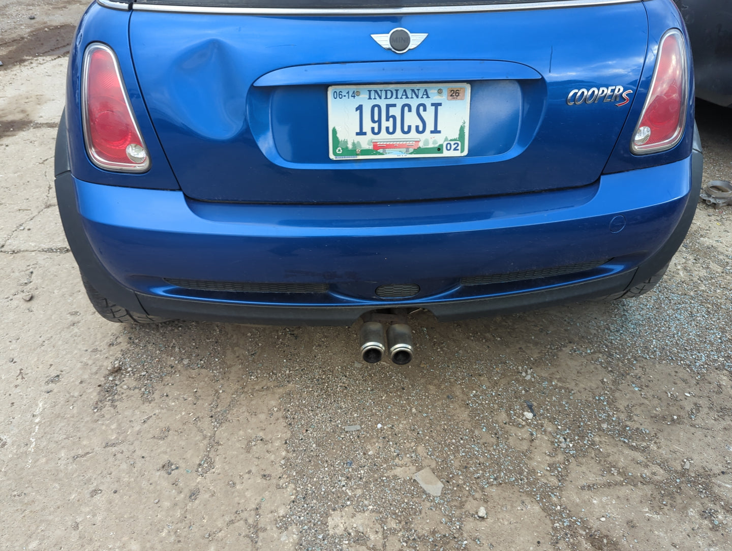 2006 Mini Cooper Rear Bumper Assembly Oem - Oemusedautoparts1.com