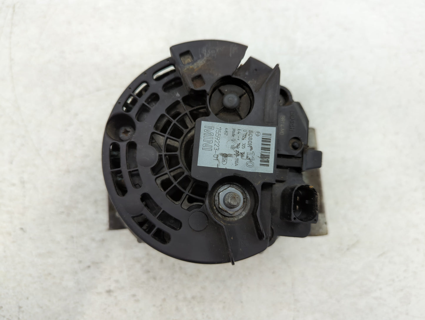 2008 Mini Cooper Alternator Replacement Generator Charging Assembly Engine OEM P/N:7559223-01 Fits OEM Used Auto Parts - Oem