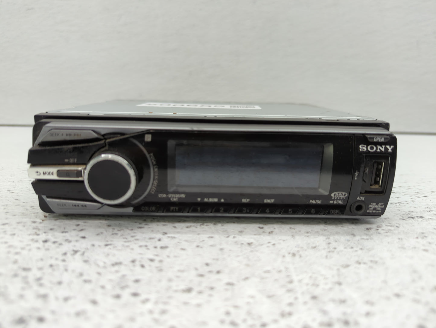 2006 Nissan 350z Radio AM FM Cd Player Receiver Replacement P/N:1508867 Fits OEM Used Auto Parts - Oemusedautoparts1.com
