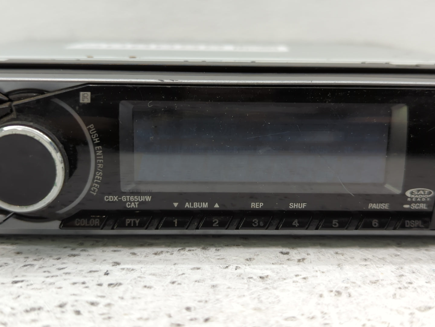 2006 Nissan 350z Radio AM FM Cd Player Receiver Replacement P/N:1508867 Fits OEM Used Auto Parts - Oemusedautoparts1.com
