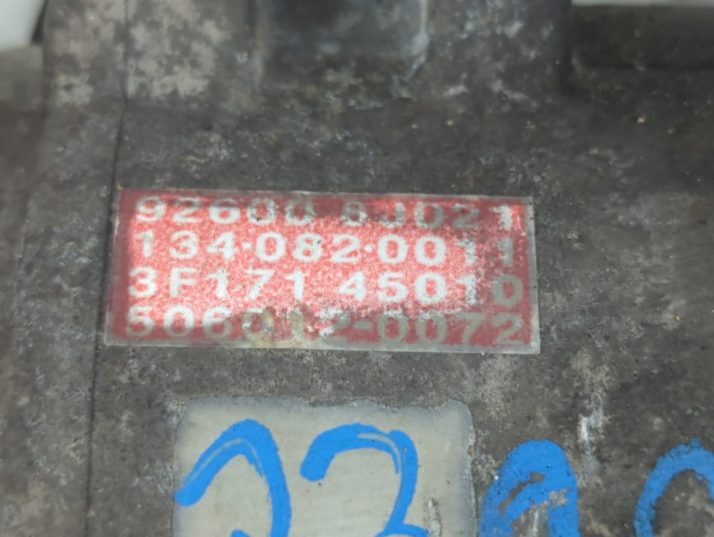 2002-2006 Nissan Altima Air Conditioning A/c Ac Compressor Oem - Oemusedautoparts1.com