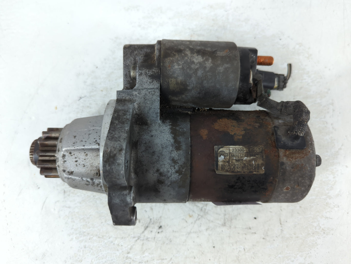 2002-2006 Nissan Altima Car Starter Motor Solenoid OEM P/N:23300 3J001 Fits Fits 2002 2003 2004 2005 2006 OEM Used Auto Part