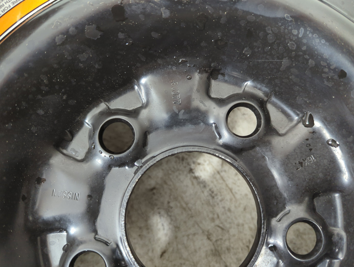 2002-2022 Nissan Altima Spare Donut Tire Wheel Rim Oem 1263871 - Oemusedautoparts1.com