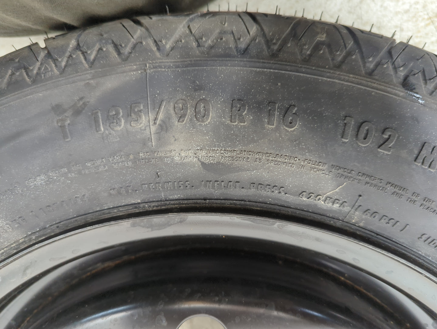 2002-2022 Nissan Altima Spare Donut Tire Wheel Rim Oem 1263871 - Oemusedautoparts1.com