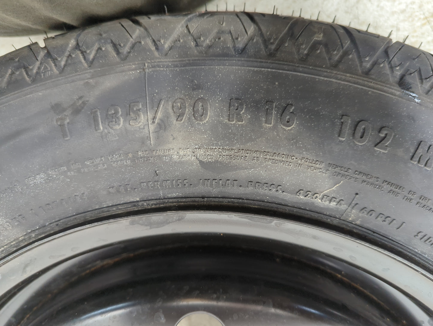 2002-2022 Nissan Altima Spare Donut Tire Wheel Rim Oem 1263871 - Oemusedautoparts1.com