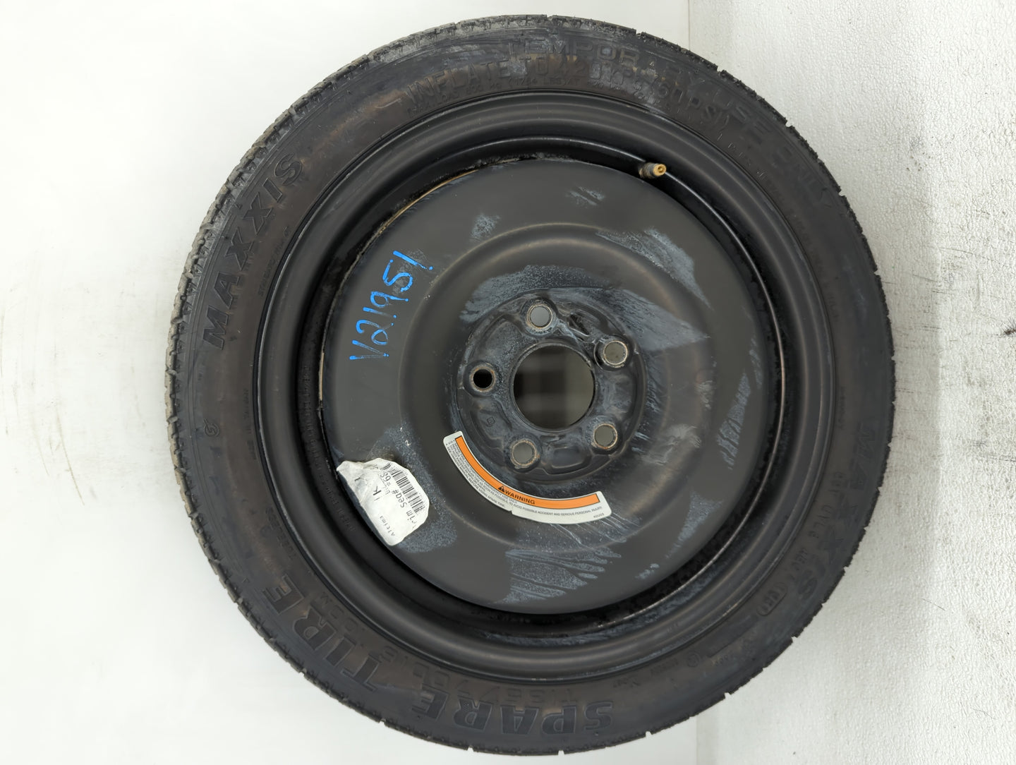 2002-2022 Nissan Altima Spare Donut Tire Wheel Rim Oem - Oemusedautoparts1.com