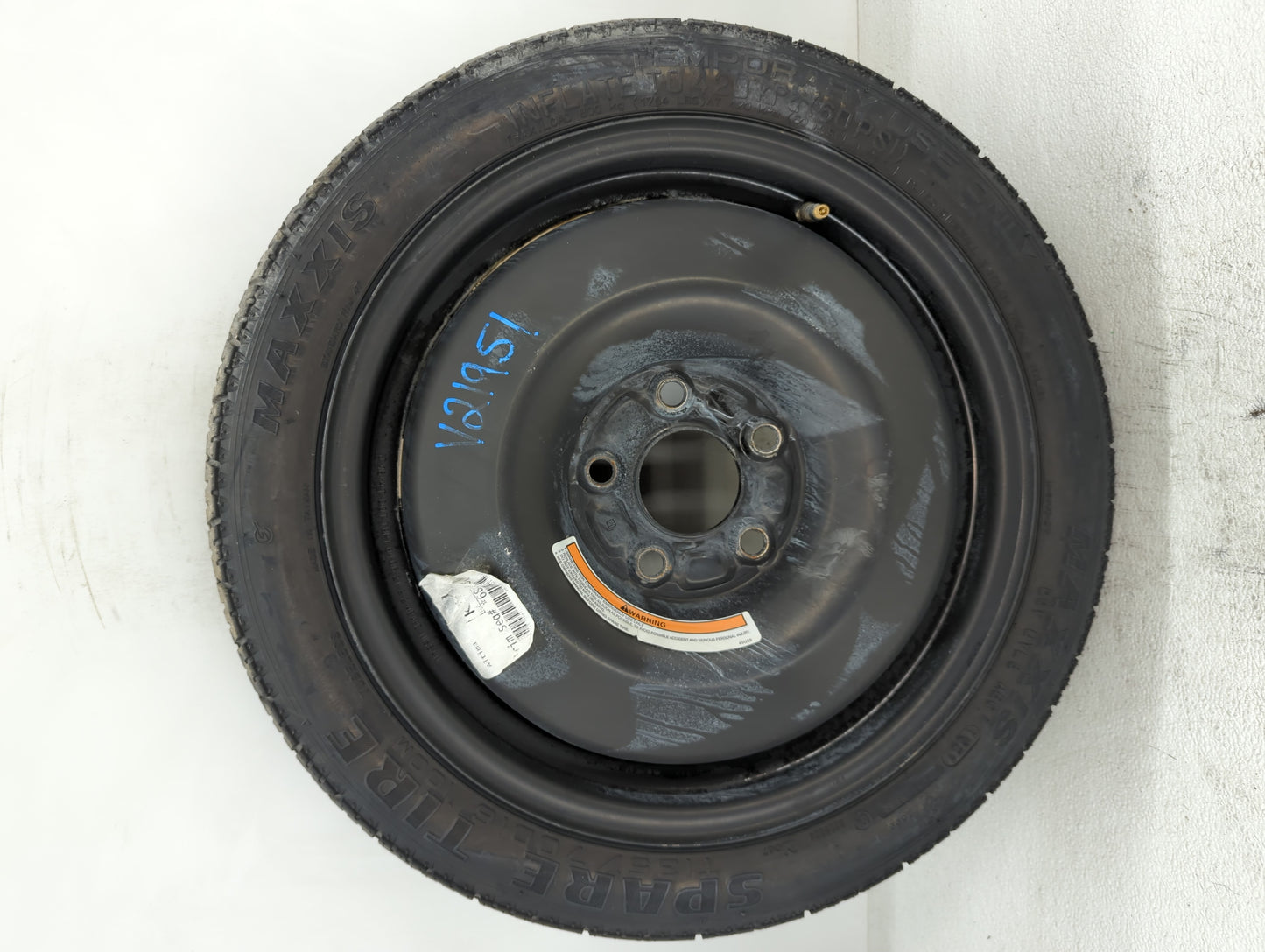 2002-2022 Nissan Altima Spare Donut Tire Wheel Rim Oem - Oemusedautoparts1.com