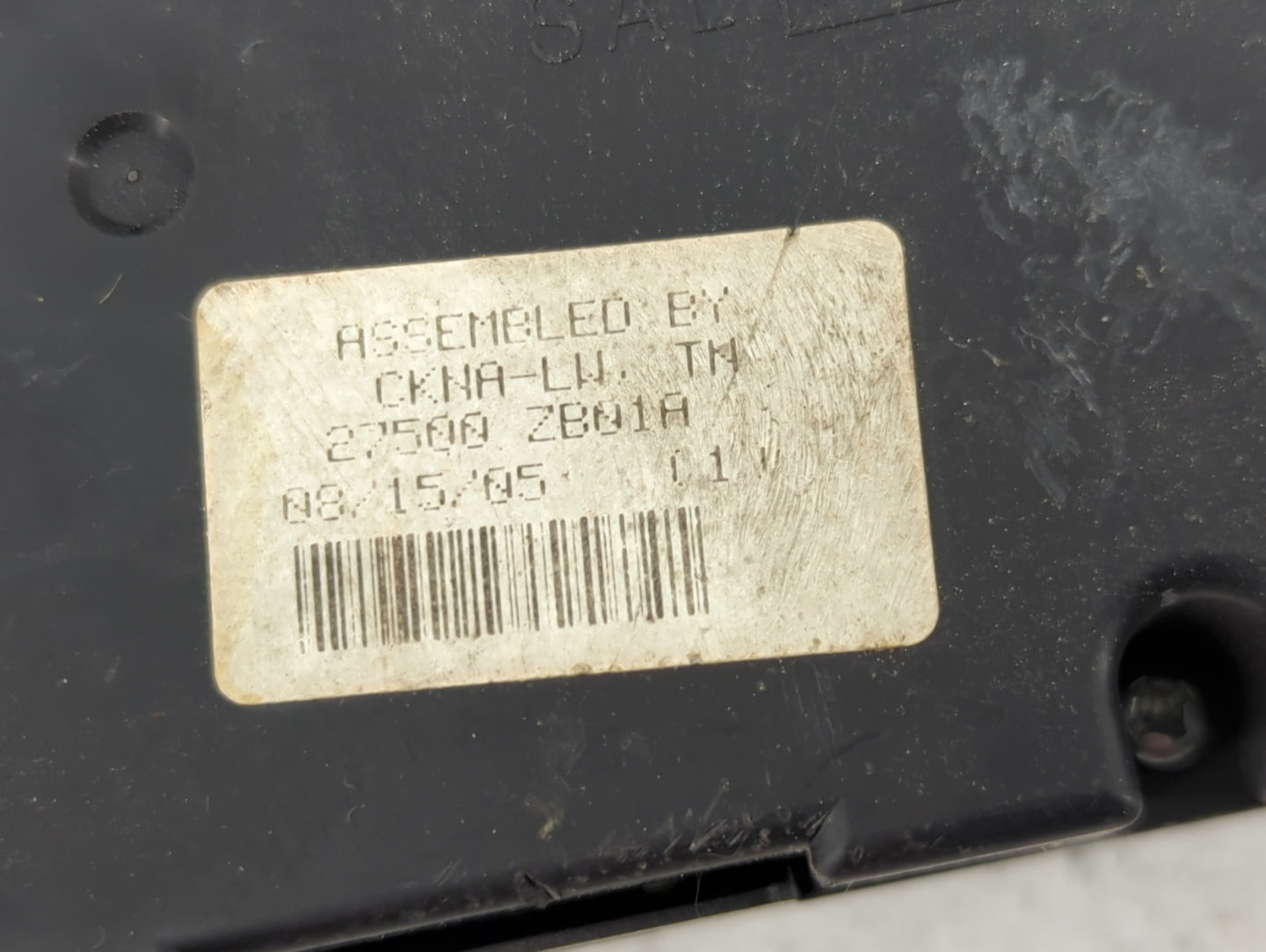 2005-2006 Nissan Altima Climate Control Module Temperature AC/Heater Replacement P/N:27500 ZB01A Fits Fits 2005 2006 OEM Use