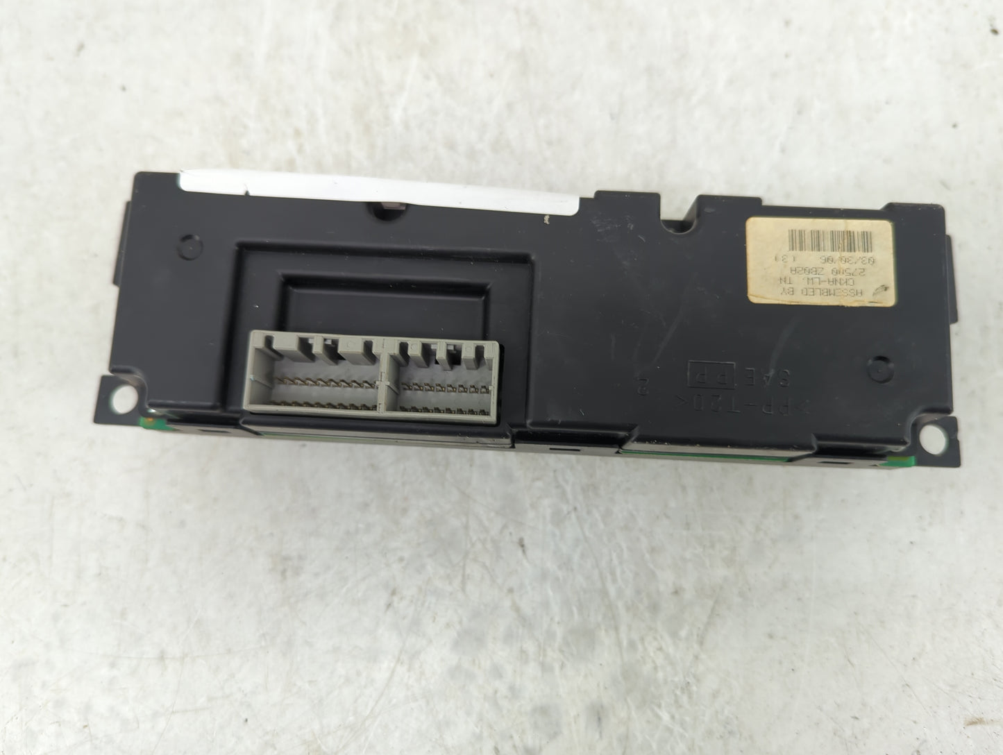 2005-2006 Nissan Altima Climate Control Module Temperature AC/Heater Replacement P/N:27500 ZB02A Fits Fits 2005 2006 OEM Use