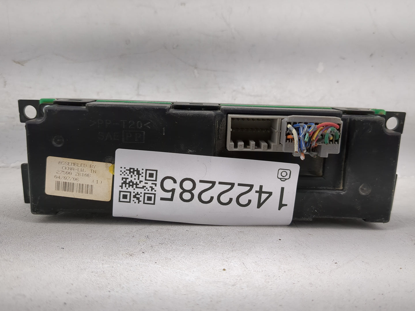 2005-2006 Nissan Altima Climate Control Module Temperature AC/Heater Replacement P/N:27500 ZB10B Fits Fits 2005 2006 OEM Use