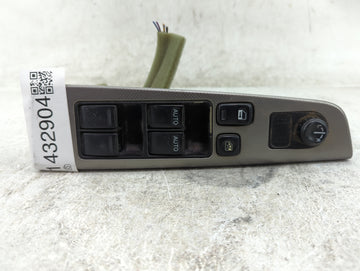 2005-2006 Nissan Altima Master Power Window Switch Replacement Driver Side Left P/N:25401 8J100 Fits Fits 2005 2006 OEM Used